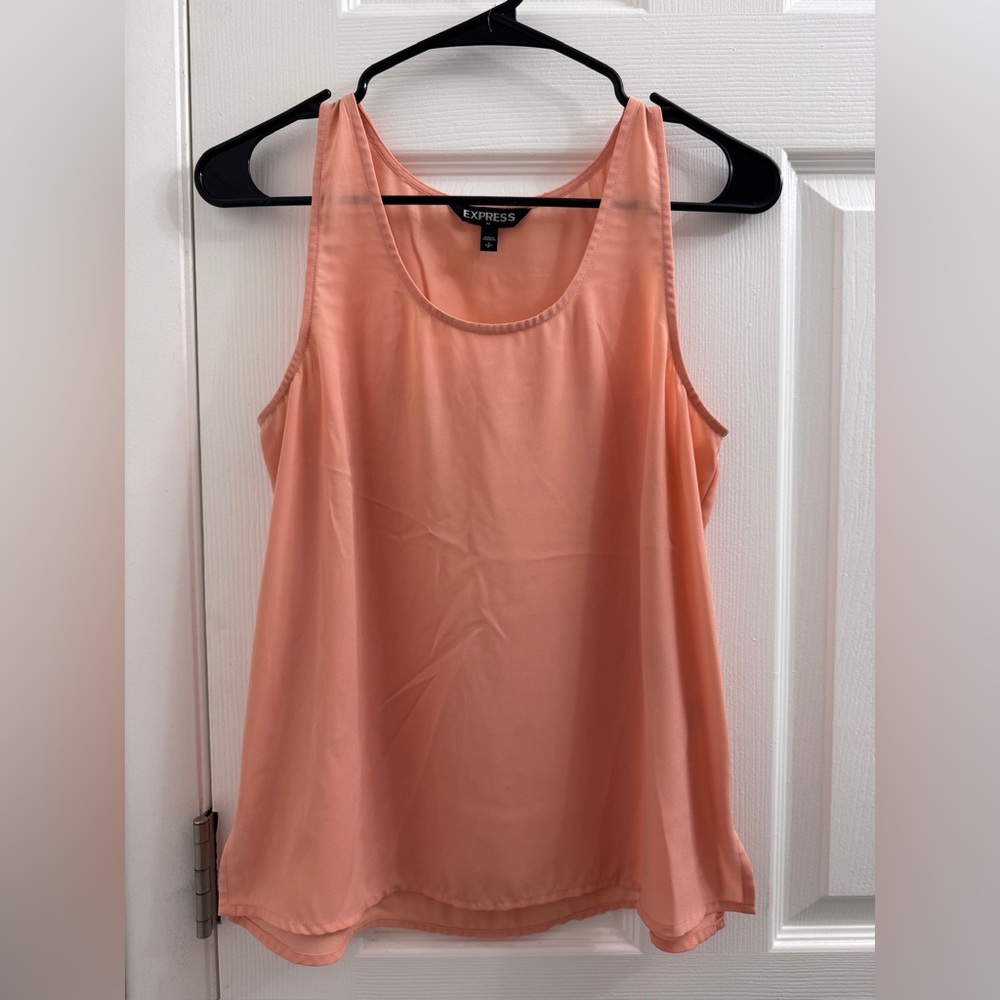 Express Women's Coral Tank Top